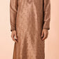 Elegant Brown Kurta and Churidar