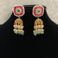 Antique Jadau Kundan Jumkis | Indian Traditional Jumki Earrings