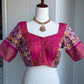 Ikat Tissue & Tissue Raw Silk Blouse | Saree Blouses Online | readymade blouses in USA