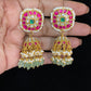 Antique Jadau Kundan Jumkis | Indian Traditional Jumki Earrings