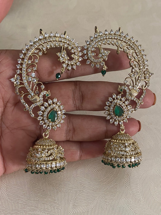AD Jumki Ear Cuffs | Indian Jewelry In USA