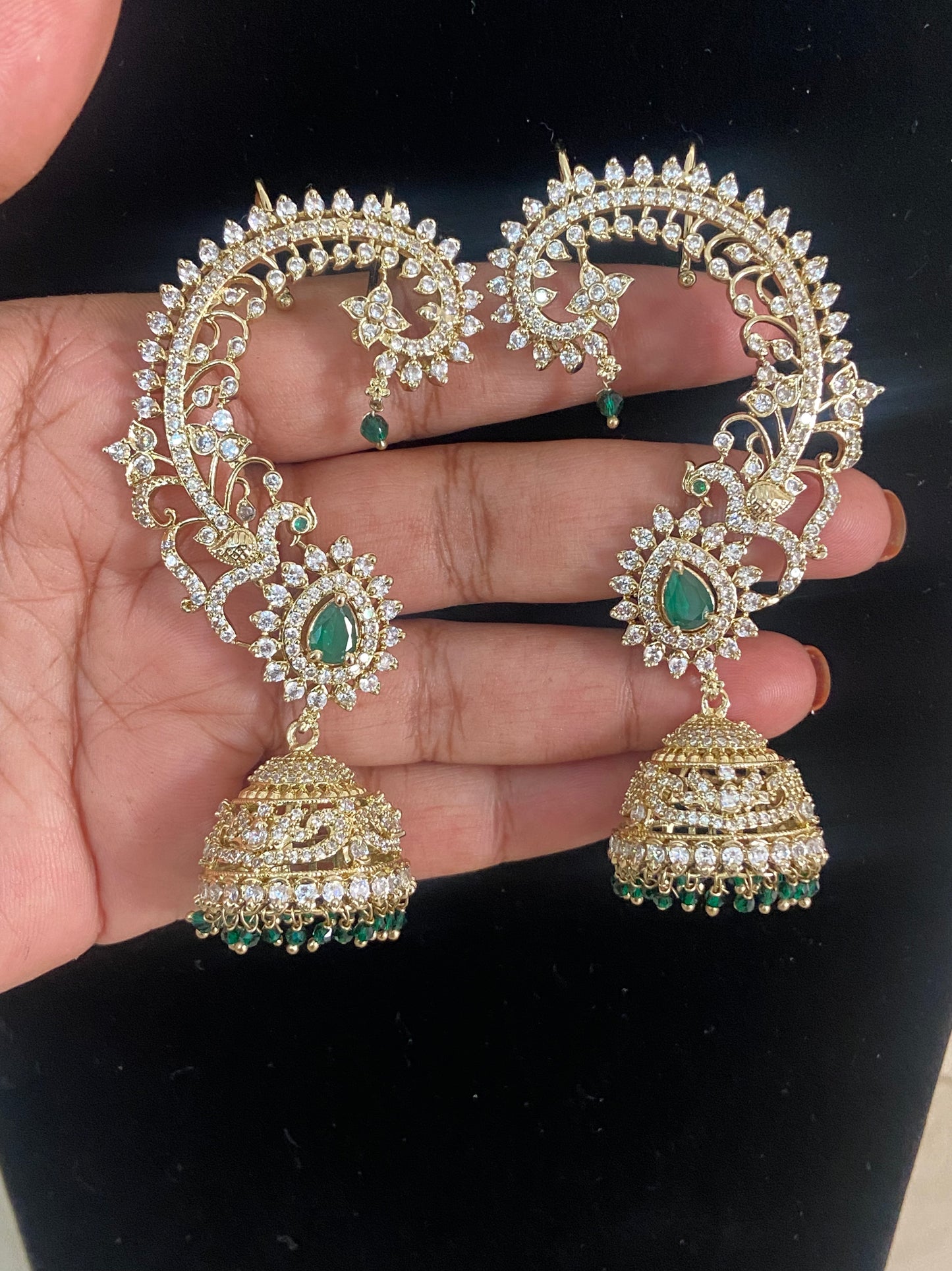 AD Jumki Ear Cuffs | Indian Jewelry In USA