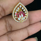 Beautiful AD Pendant With Studs | Latest Indian Jewelry