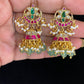 Jadau Kundan Jumki Earrings | Indian Earrings | Gift Idea