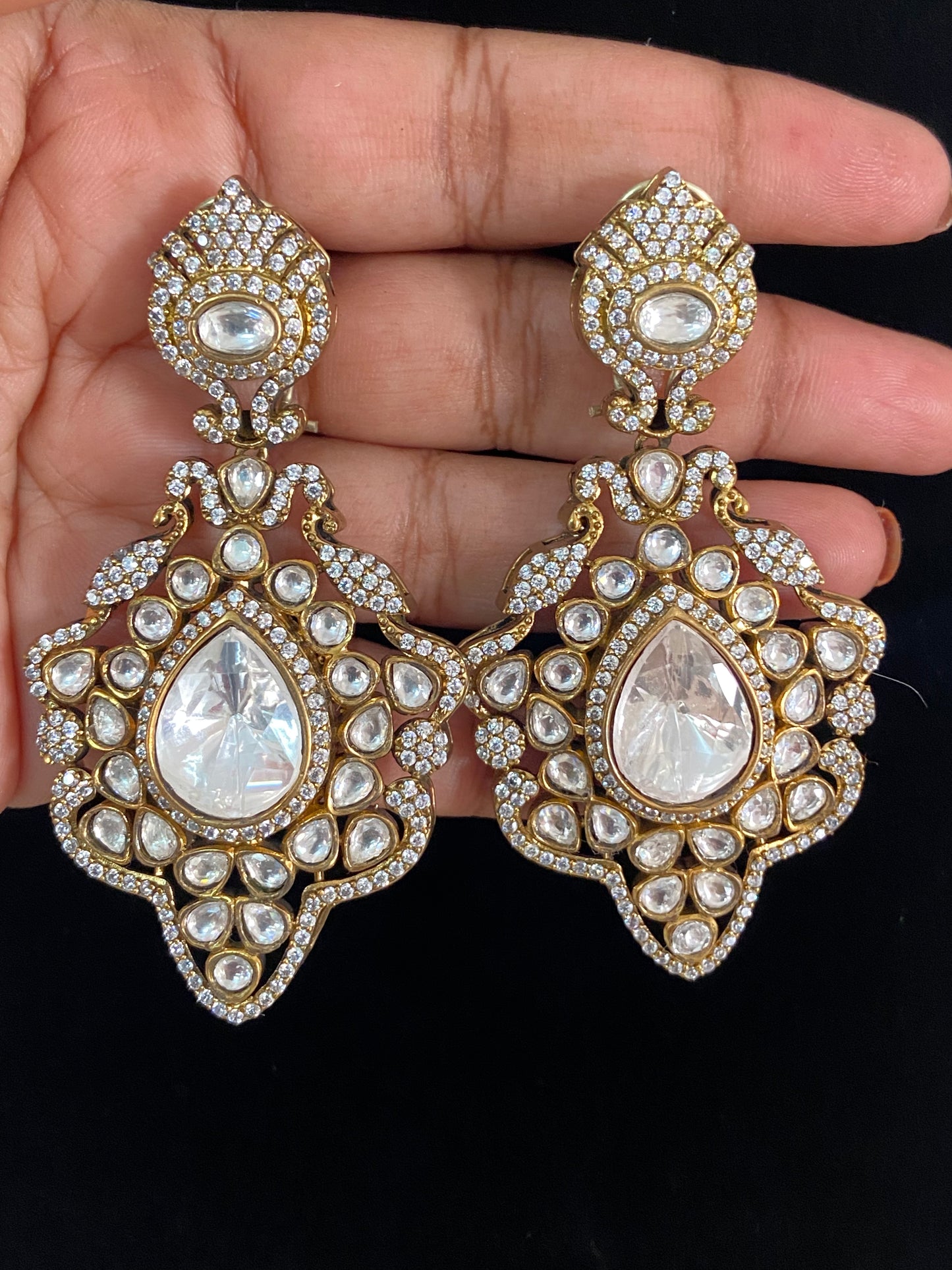 Victorian AD Earrings  | Indian Jewelry In USA