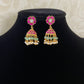 Jadau Kundan Jumki Earrings | Indian Earrings