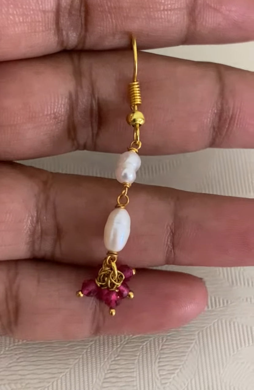 Pearl Beads Choker Set | Indian Jewelry In USA