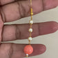 Pearl Coral Rose Choker Set | Indian Jewelry In USA