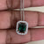 CZ Pink Pendant Simple Chain With Studs | Indian Jewelry In USA