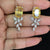 Rhodium AD Earrings | Indian Earrings In USA
