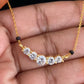 AD Pendant Mangalasutra | Traditional Black Beads Necklace