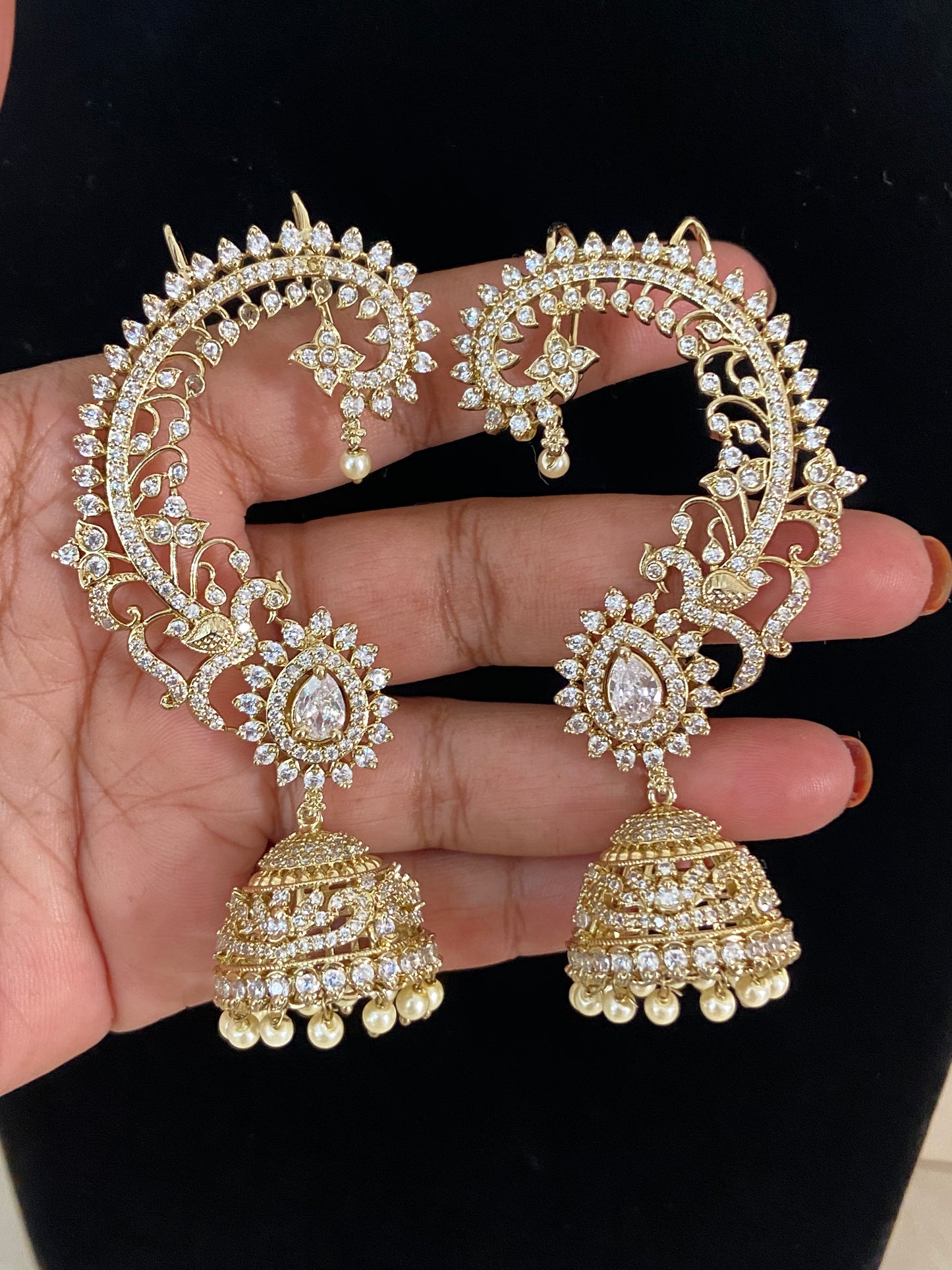 AD Jumki Ear Cuffs | Indian Jewelry In USA