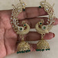 AD Peacock Jumki Ear Cuffs | Traditional Indian Jewelry In USA