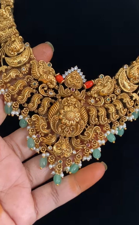 Antique Bridal Necklace Set | Indian Jewelry In USA