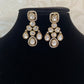 Mehandi Plating Polki Kundan Earrings | Indian Jewelry In USA