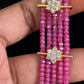 Premium Beads CZ Side Pendants Mala | Indian Jewelry In USA