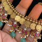 Jadau Pendants Kasula Necklace | Indian Traditional Jewlery In USA