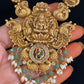 Antique Temple Lakshmi Necklace Set | Traditional South Indian Jewelry