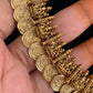Traditional Antique Lakshmi Kasula Necklace With Jumkis | Indian Jewlery