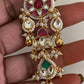 Ahamadabadi Kundan Necklace Set | Handmade jewelry | Indian jewelry in USA
