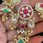 Ahamadabadi Kundan Necklace Set | Handmade jewelry | Indian jewelry in USA