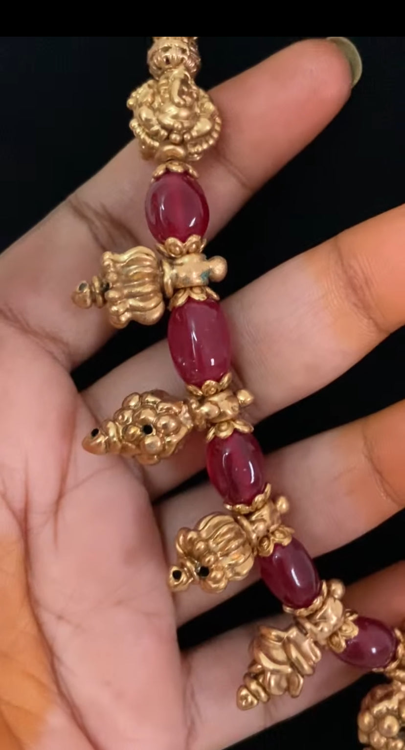 Antique Beads Mala Necklace | Indian Jewelry In USA | Gift Idea
