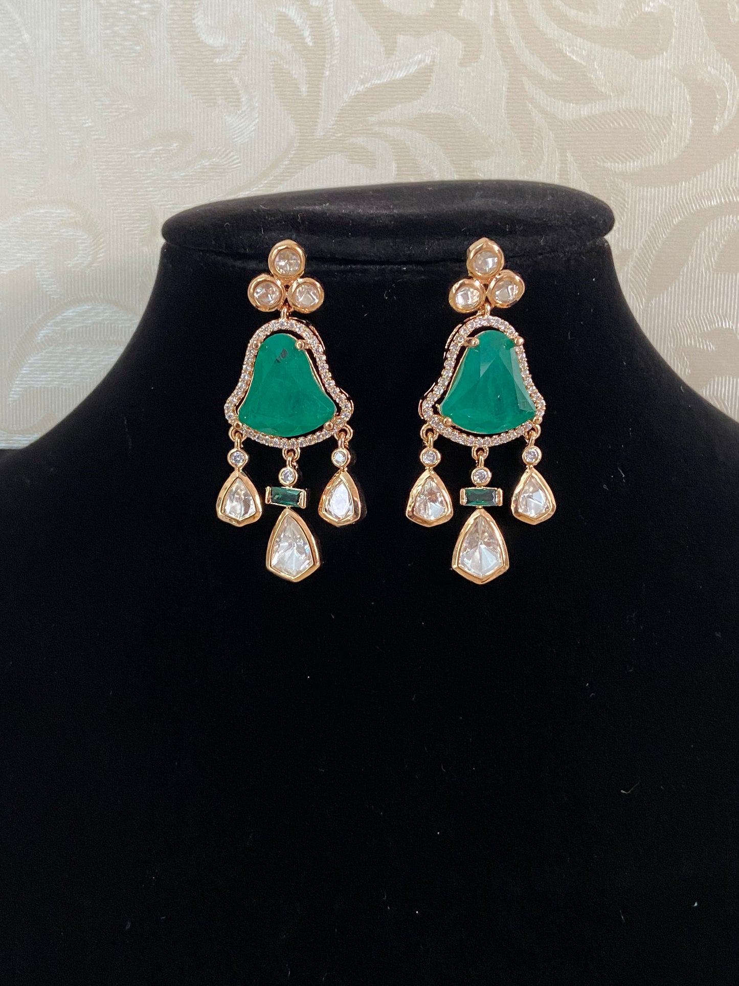 Polki Kundan Earrings  | Indian Earrings | Gift Idea