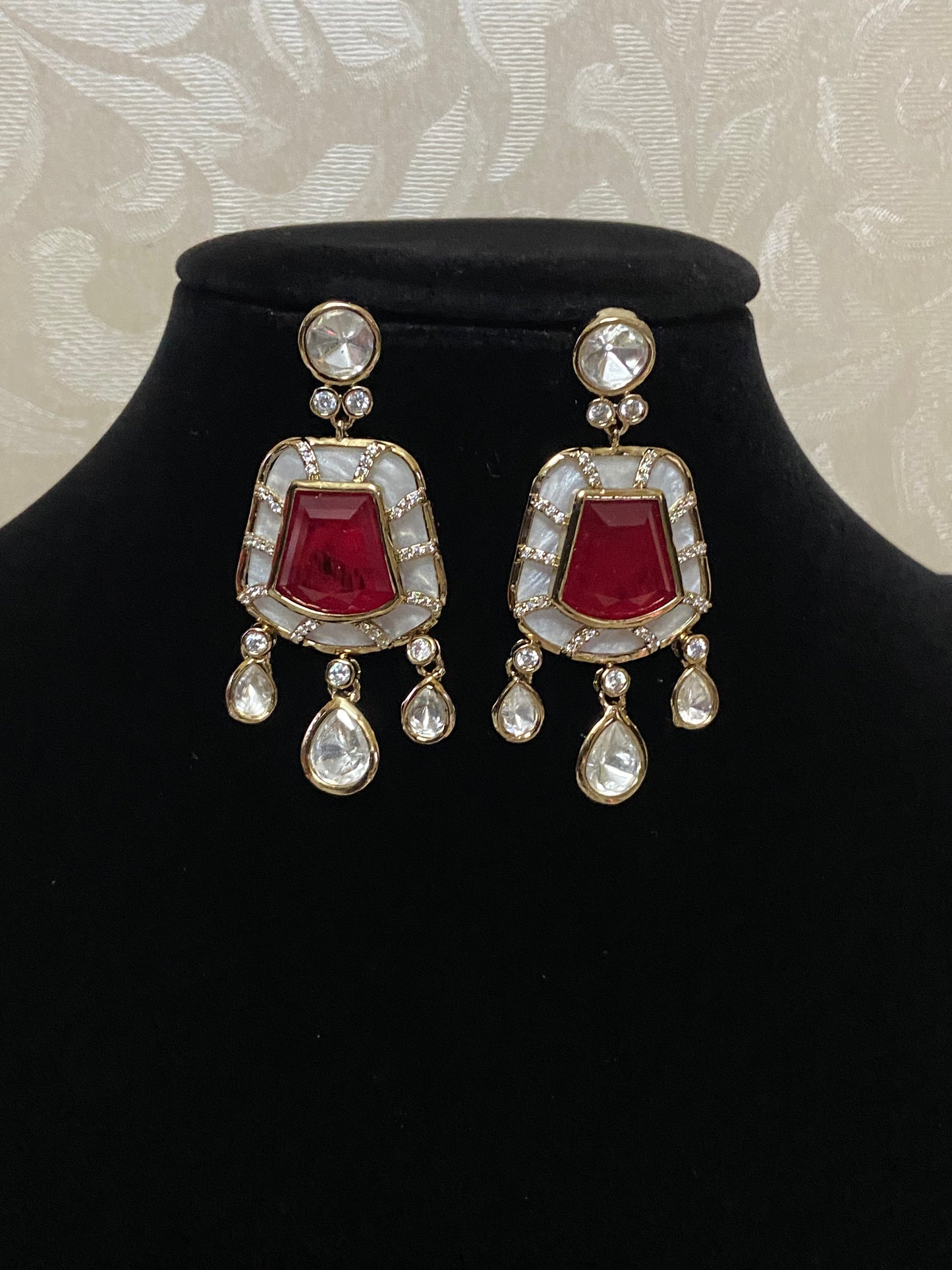 Kundan Classic Earrings | Indian Earrings