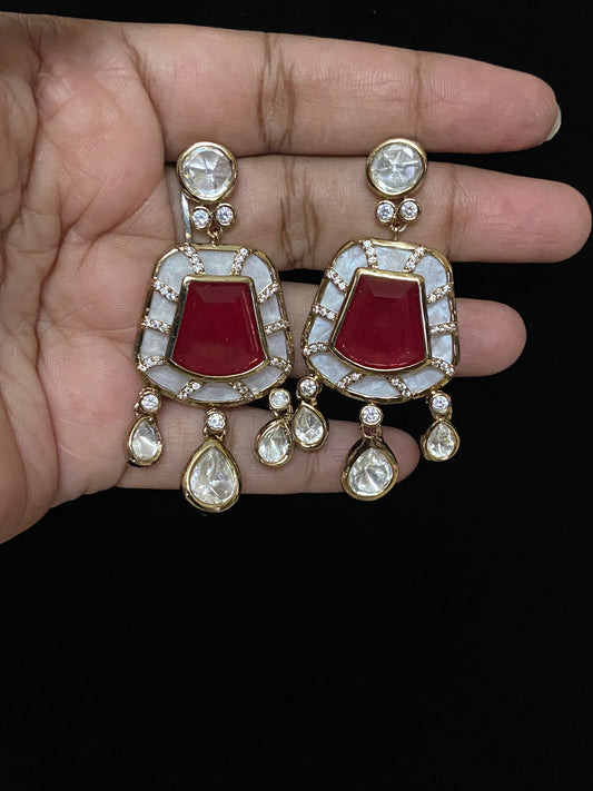 Kundan Classic Earrings | Indian Earrings