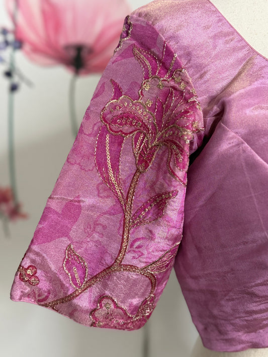 Printed Embroidery Blouse | Saree Readymade Blouses in USA