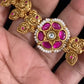 Jadau Antique Necklace With Studs | Indian Jewelry In USA