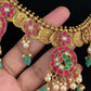 Kundan Pendants Kasula Necklace | Indian Traditional Jewlery In USA