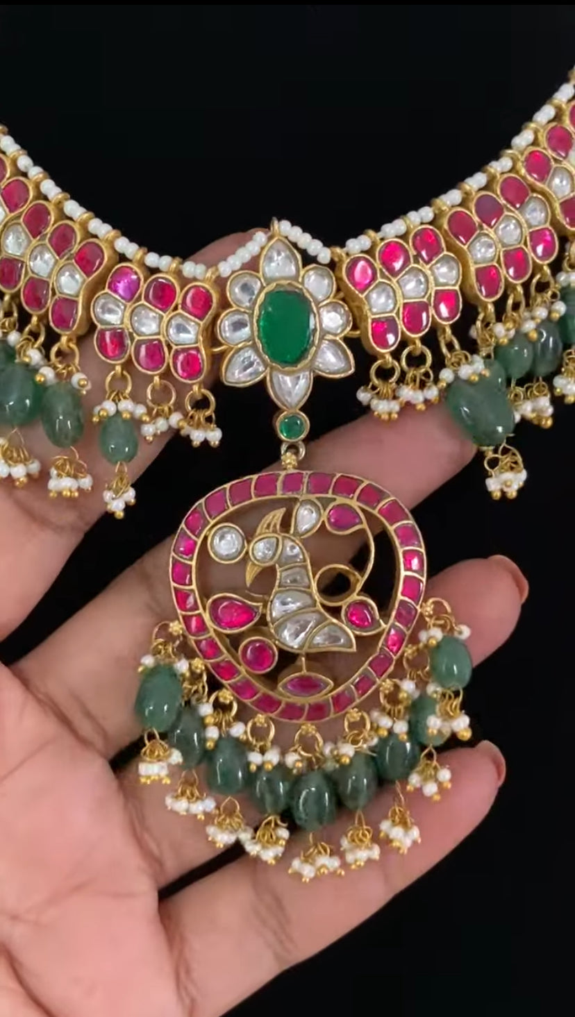 Jadau Kundan Necklace | Indian Traditional Jewelry In USA