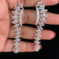 AD Rhodium Earrings | Fancy Earrings | Indian jewelry in USA
