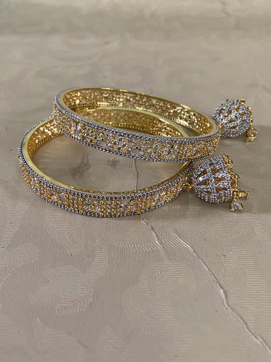 AD Jumki Hanging Bangles | Indian Bridal Bangles