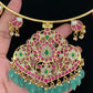 Jadau Kundan Pendant Hasli Necklace | Traditional Necklace In USA