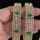 Classic CZ  Bangles | Indian Bangles In USA