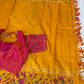 Petit Point Embroidery Silk Saree | Indian Traditional Sarees In USA | Latest Saree | light weight saree