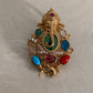 Ganesh Navratna Pendant | Indian Jewelry In USA | Gift idea
