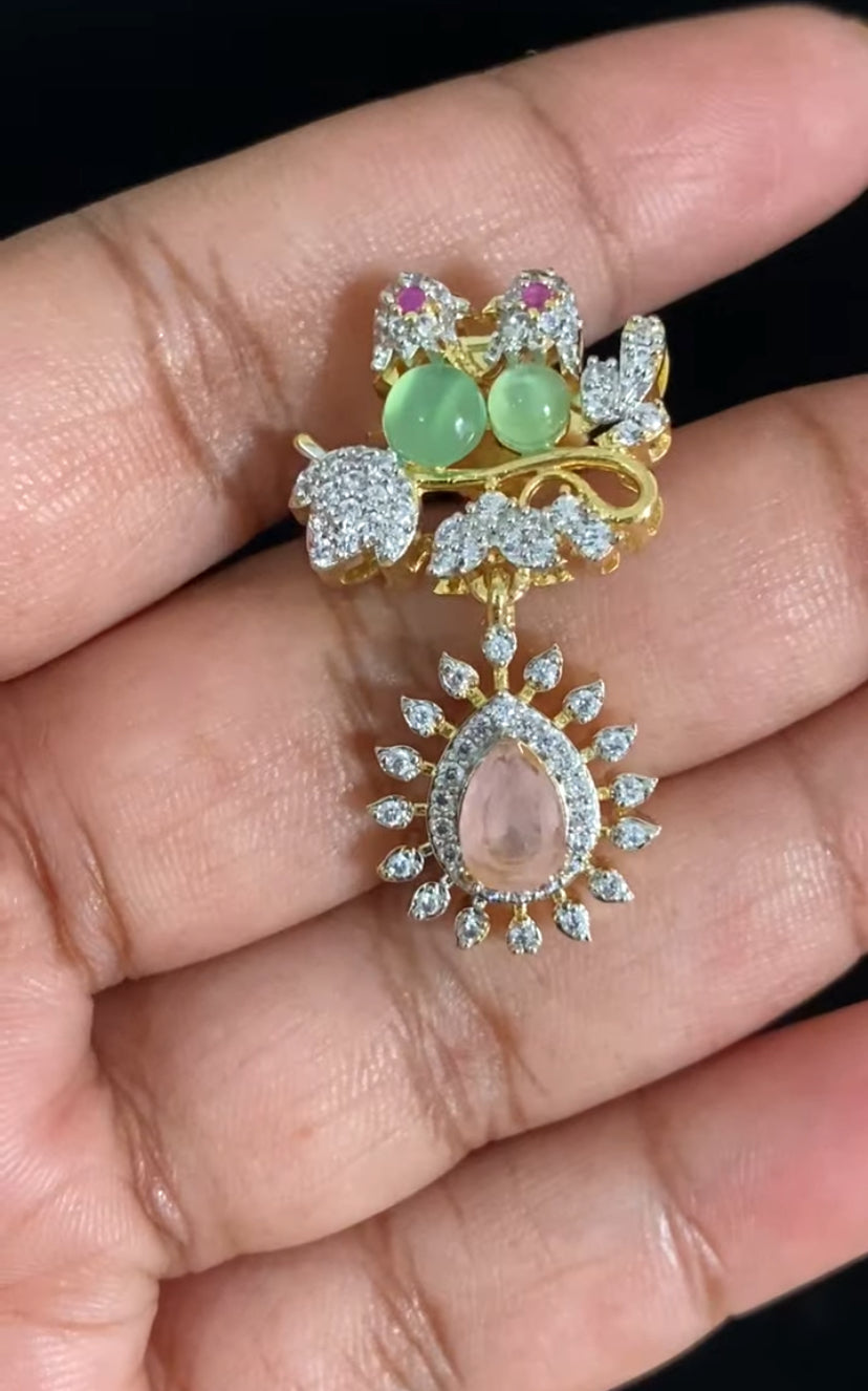 AD Bird Pendant Set | Latest Jewelry In USA