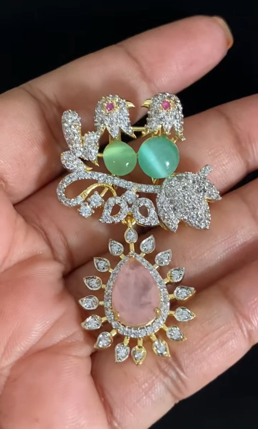 AD Bird Pendant Set | Latest Jewelry In USA