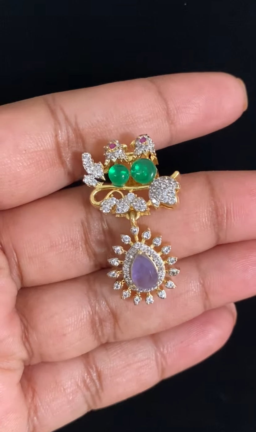 AD Bird Pendant Set | Latest Jewelry In USA
