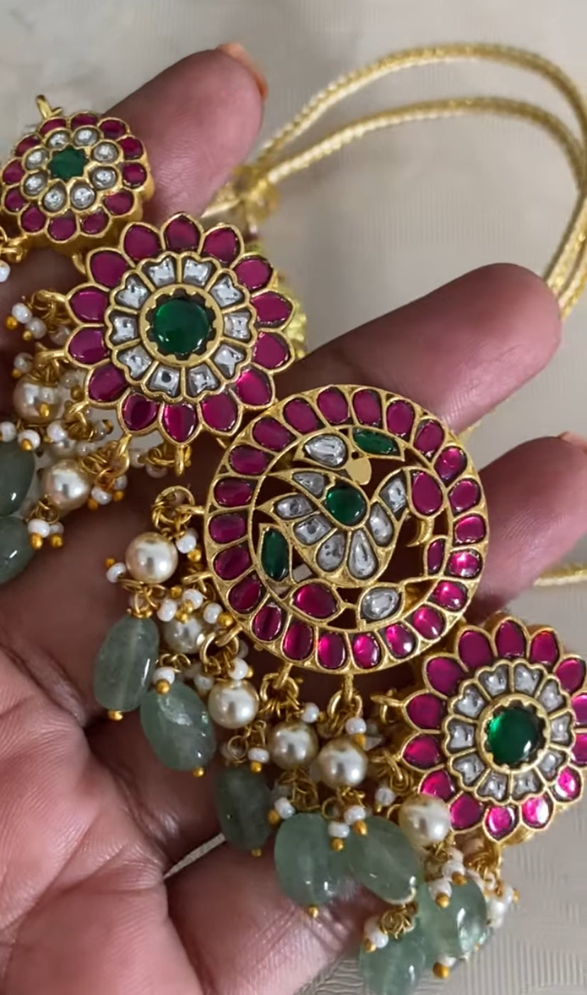 Jadau Kundan Choker Set | Traditional Jewelry In USA | Gift Ideas