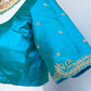 Rawsilk Embroidery Blouse | Party Wear Blouse | Readymade Blouses in USA