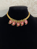 Jadau Kundan Mango Pendants Nanu Patti Choker | Traditional Indian Jewelry