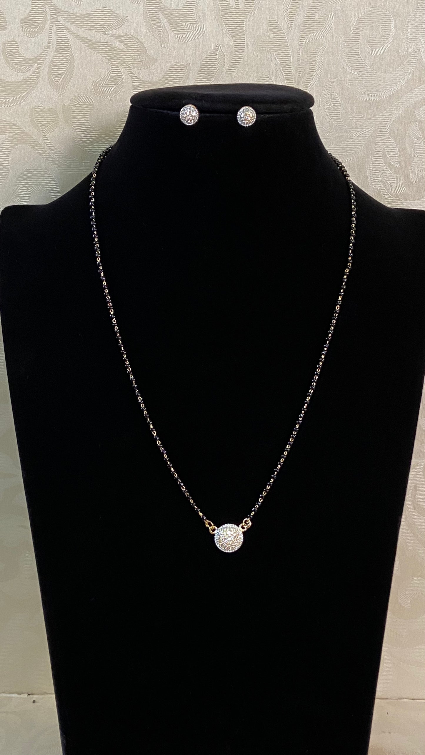 Simple Mangalsutra | AD Pendant Mangalasutra