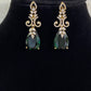 CZ Mehndi Plating Earrings | Indian Jewelry In USA