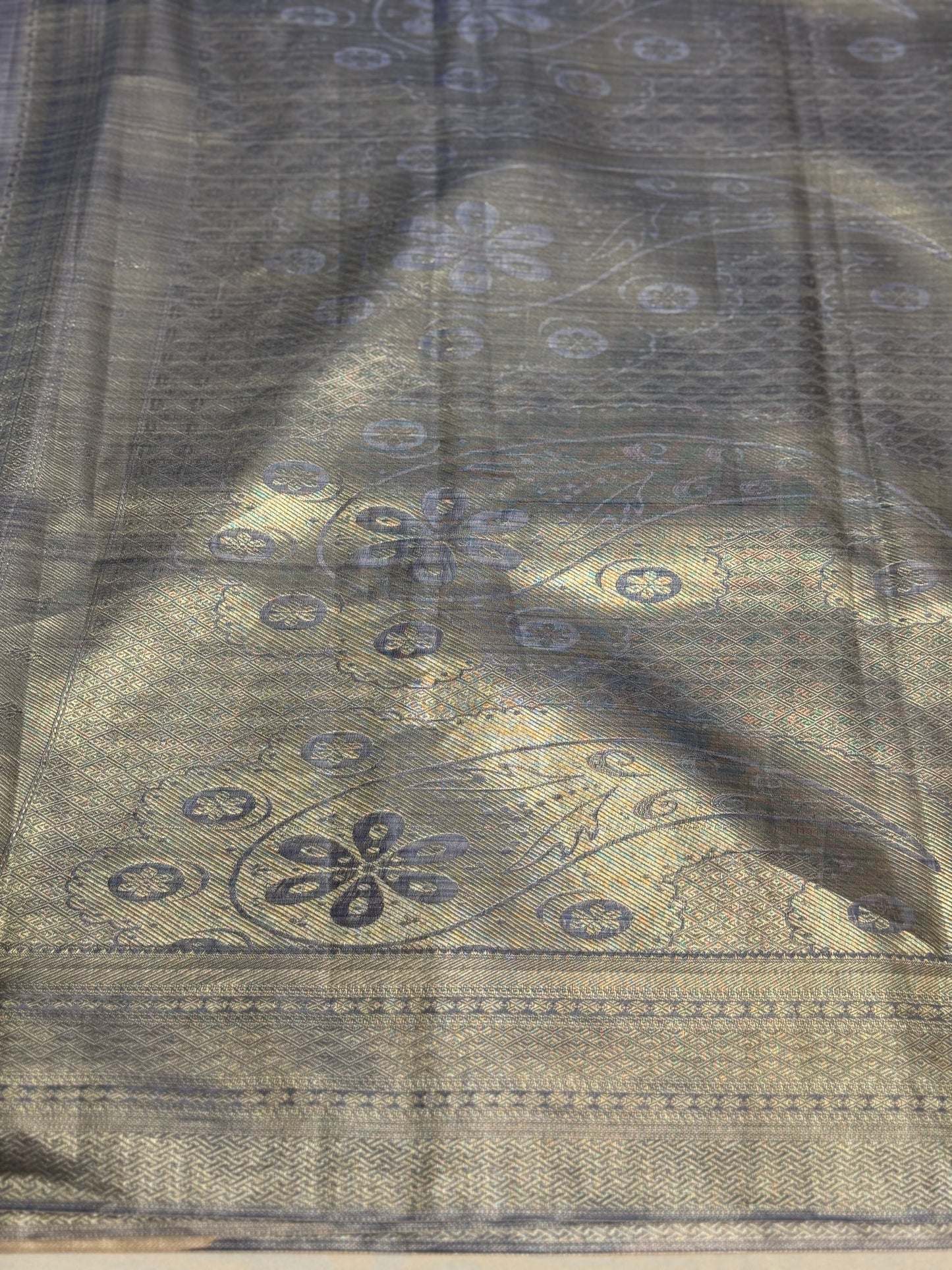 Brocade Kanjivaram designer silk Saree | Indian Traditional Saree