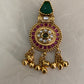 Antique Kundan Hair Accessory | Hair Choti | Traditional Indian Jewelry