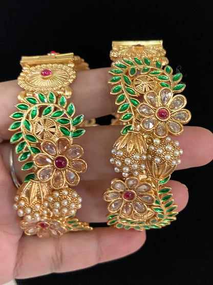 Menakari Antique Bangles | Openable Bangles